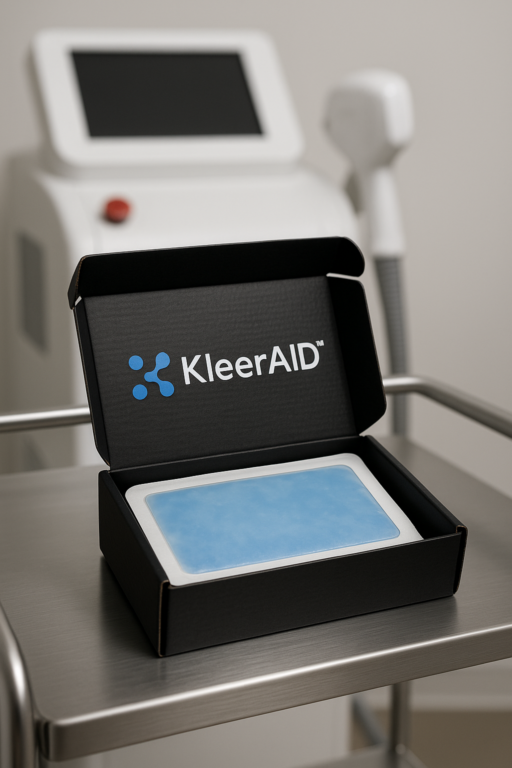 Compresse en hydrogel de 8 po x 8 po